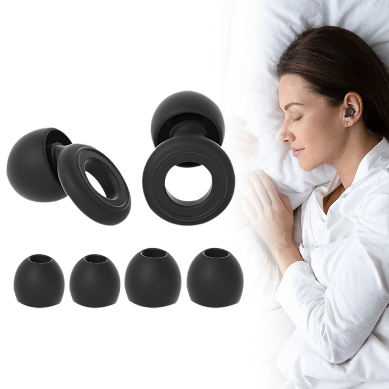 Loop Quiet 2 Earplugs – Ultra-Comfy Reusable Noise Reduction for Sleep, Focus & Travel | Custom Fit